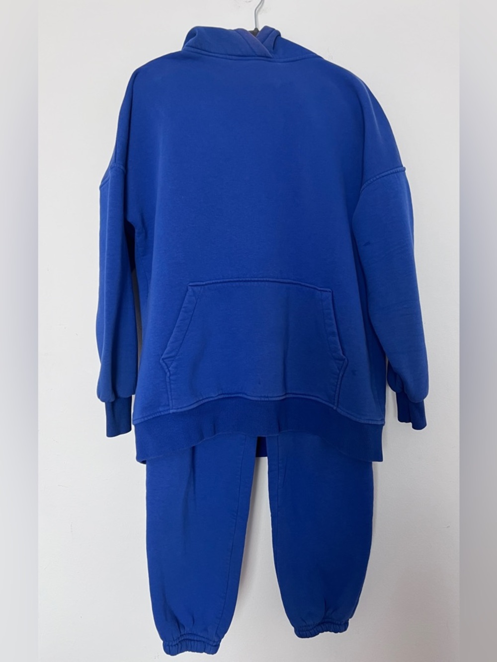 Relaxed Royal Blue Hoodie & Jogger Set